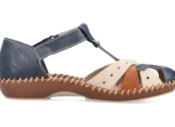 Best Rieker, leichte Damen-Sandalen, Weite G, mit Klettverschluss Damen Sandalen|Sneaker & Sportschuhe