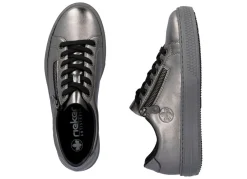 Sale Rieker, modische Damen-Sneaker, mit Reißverschluss Damen Sneaker & Sportschuhe|Schnürschuhe