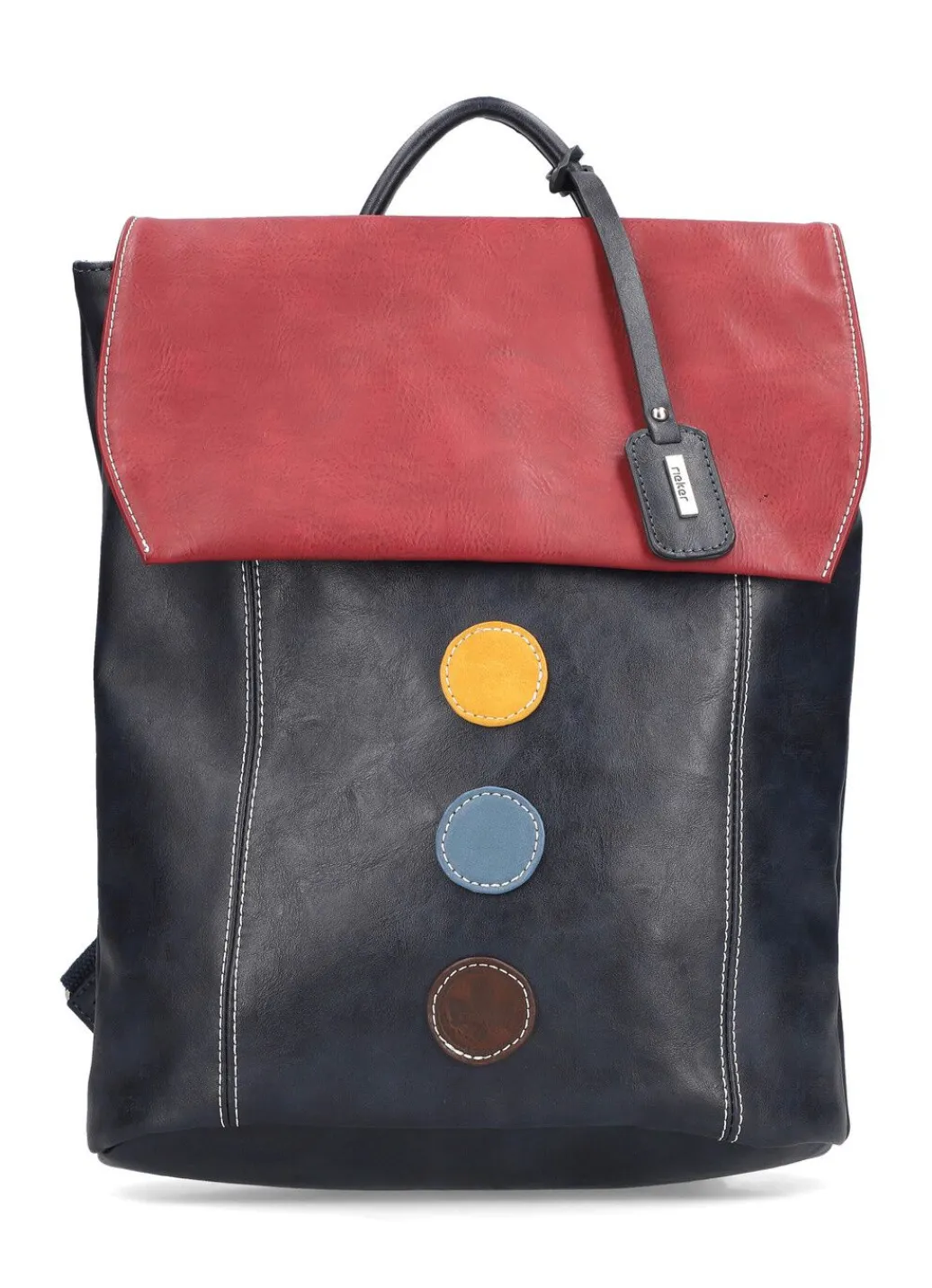 Sale Rieker, Rucksack, Damen, mit bunten Applikationen Handtaschen