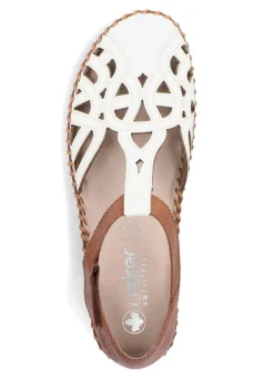 Sale Rieker Sandale mit Klettverschluss Damen Sandalen