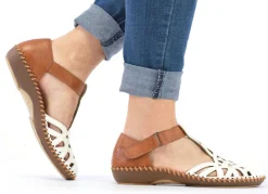 Sale Rieker Sandale mit Klettverschluss Damen Sandalen