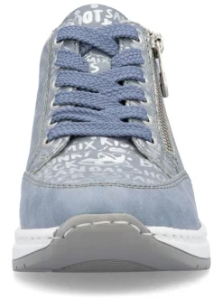 Hot Rieker Schnür-Sneaker aus bedrucktem Synthetikmaterial Damen Sneaker & Sportschuhe|Schnürschuhe