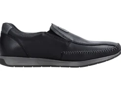 Outlet Rieker Slipper aus Nappaleder Damen Slipper