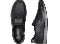 Outlet Rieker Slipper aus Nappaleder Damen Slipper