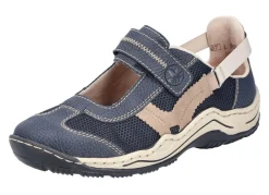 Rieker Slipper mit verstellbarer Klettspange Damen Sneaker & Sportschuhe|Slipper
