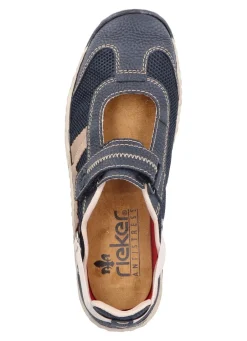 Rieker Slipper mit verstellbarer Klettspange Damen Sneaker & Sportschuhe|Slipper