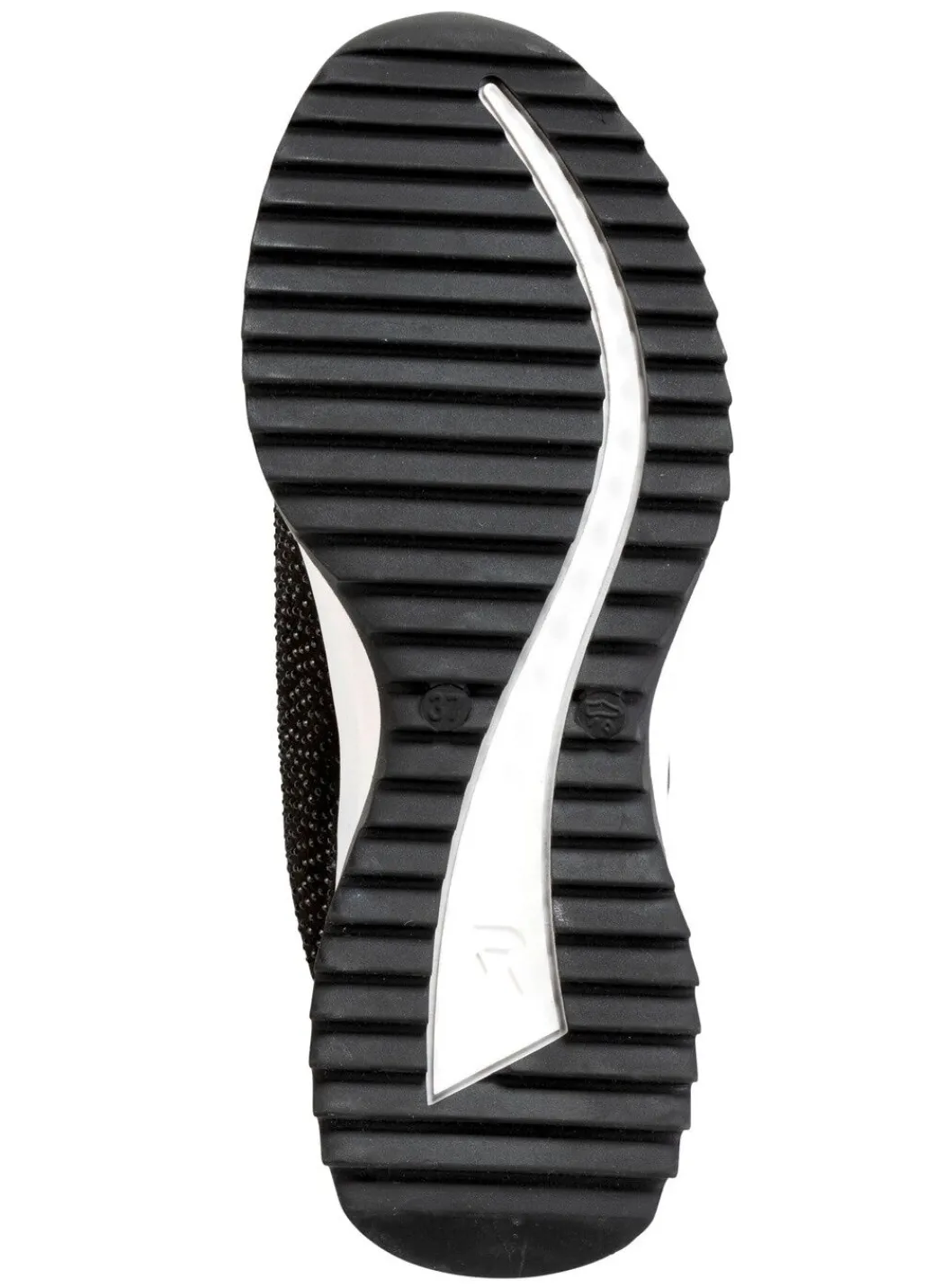 Best Rieker Sneaker mit Glitzersteinchen Damen Sneaker & Sportschuhe|Schnürschuhe