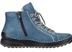 Hot Rieker, sportive Damen-Boots, Winterschuhe, mit Reißverschluss Damen Stiefel & Stiefeletten|Sneaker & Sportschuhe