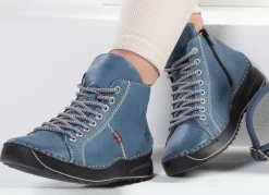 Hot Rieker, sportive Damen-Boots, Winterschuhe, mit Reißverschluss Damen Stiefel & Stiefeletten|Sneaker & Sportschuhe