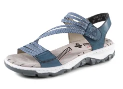 Sale Rieker, sportliche Damen-Sandalen, mit zwei Klettspangen Damen Sneaker & Sportschuhe|Sandalen