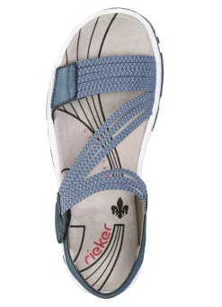 Sale Rieker, sportliche Damen-Sandalen, mit zwei Klettspangen Damen Sneaker & Sportschuhe|Sandalen