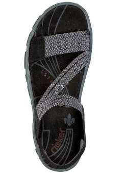 Online Rieker, sportliche Damen-Sandalen, mit zwei Klettspangen Damen Sneaker & Sportschuhe|Sandalen
