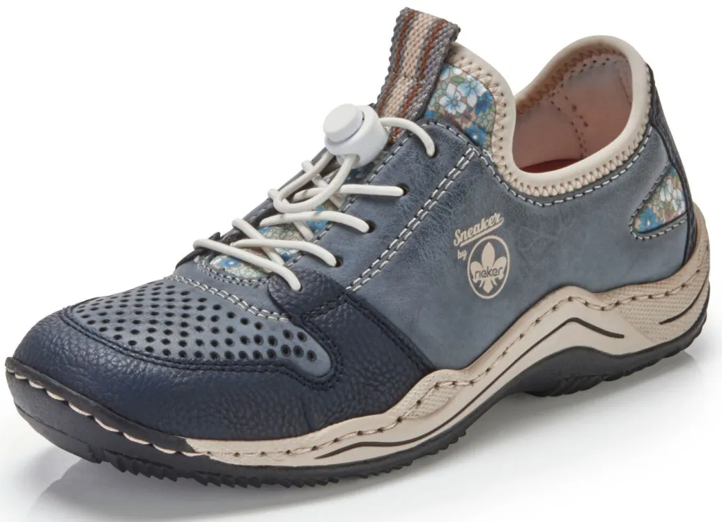 Clearance Rieker, sportliche Damen-Sneaker, mit herausnehmbarem Fußbett Damen Sneaker & Sportschuhe|Schnürschuhe