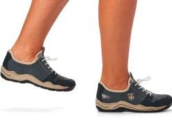 Clearance Rieker, sportliche Damen-Sneaker, mit herausnehmbarem Fußbett Damen Sneaker & Sportschuhe|Schnürschuhe