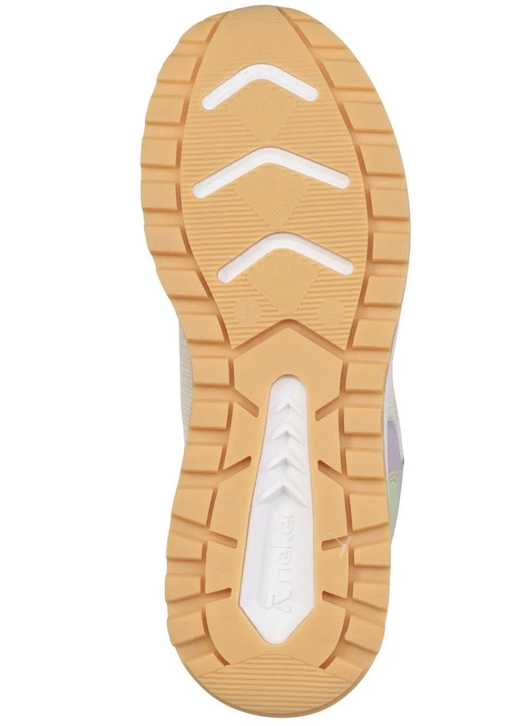 Sale Rieker, sportliche Damen-Sneaker, mit herausnehmbarem Fußbett Damen Sneaker & Sportschuhe|Schnürschuhe