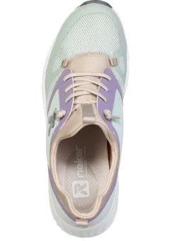 Rieker, sportliche Damen-Sneaker, mit herausnehmbarem Fußbett Damen Sneaker & Sportschuhe|Schnürschuhe