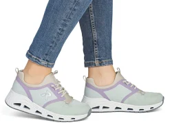 Rieker, sportliche Damen-Sneaker, mit herausnehmbarem Fußbett Damen Sneaker & Sportschuhe|Schnürschuhe