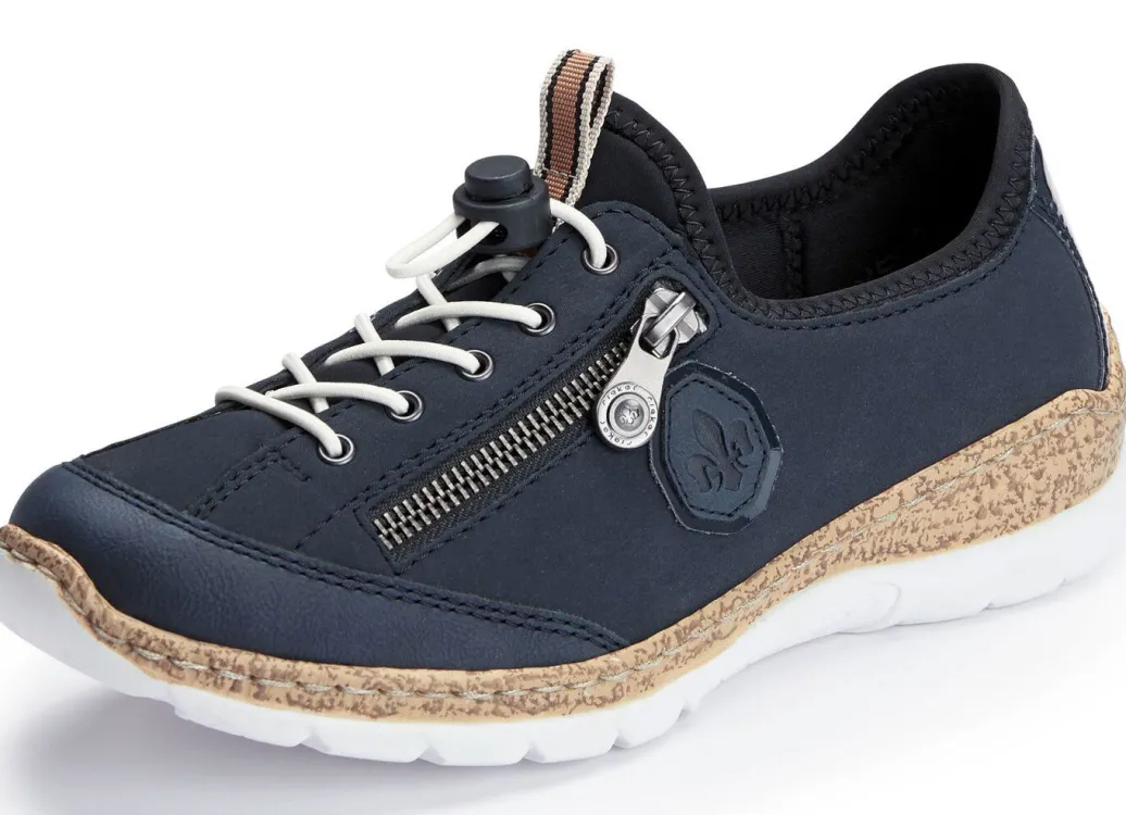 Online Rieker, sportliche Damen-Sneaker, mit MemoSoft Decksohle Damen Sneaker & Sportschuhe|Schnürschuhe