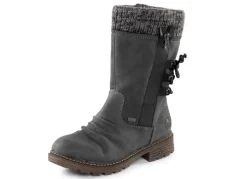 Outlet Rieker Stiefel aus Nubukmaterial Damen Winterschuhe|Stiefel & Stiefeletten