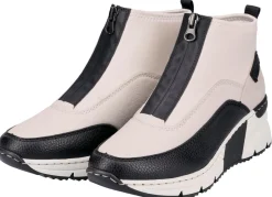 New Rieker, stylische Damen-Boots, Weite G, mit Reißverschluss Damen Stiefel & Stiefeletten