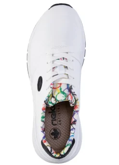 Sale Rieker, stylische Damen-Sneaker, Weite H, mit herausnehmbarem Fußbett Damen Sneaker & Sportschuhe|Schnürschuhe