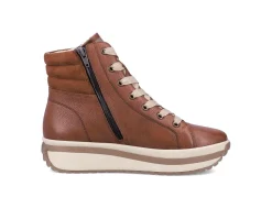 Best Rieker, trendige Damen-Boots, Winterschuhe, mit herausnehmbarem Fußbett Damen Winterschuhe|Stiefel & Stiefeletten