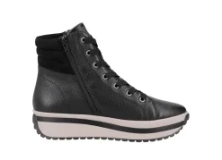 Discount Rieker, trendige Damen-Boots, Winterschuhe, mit herausnehmbarem Fußbett Damen Winterschuhe|Stiefel & Stiefeletten