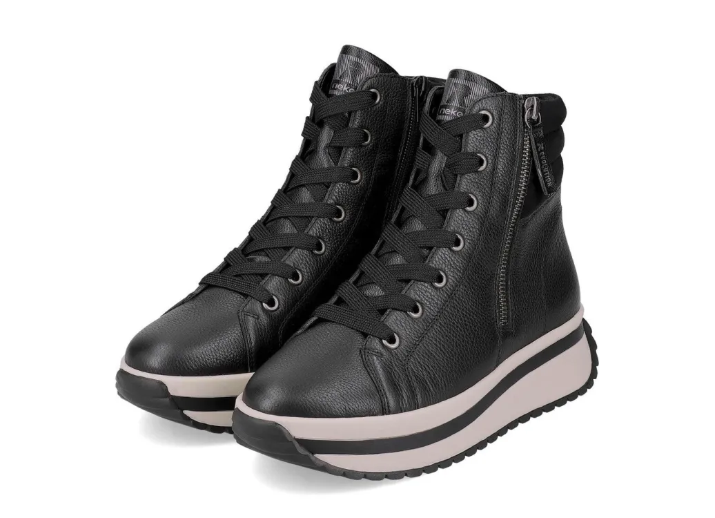 Discount Rieker, trendige Damen-Boots, Winterschuhe, mit herausnehmbarem Fußbett Damen Winterschuhe|Stiefel & Stiefeletten