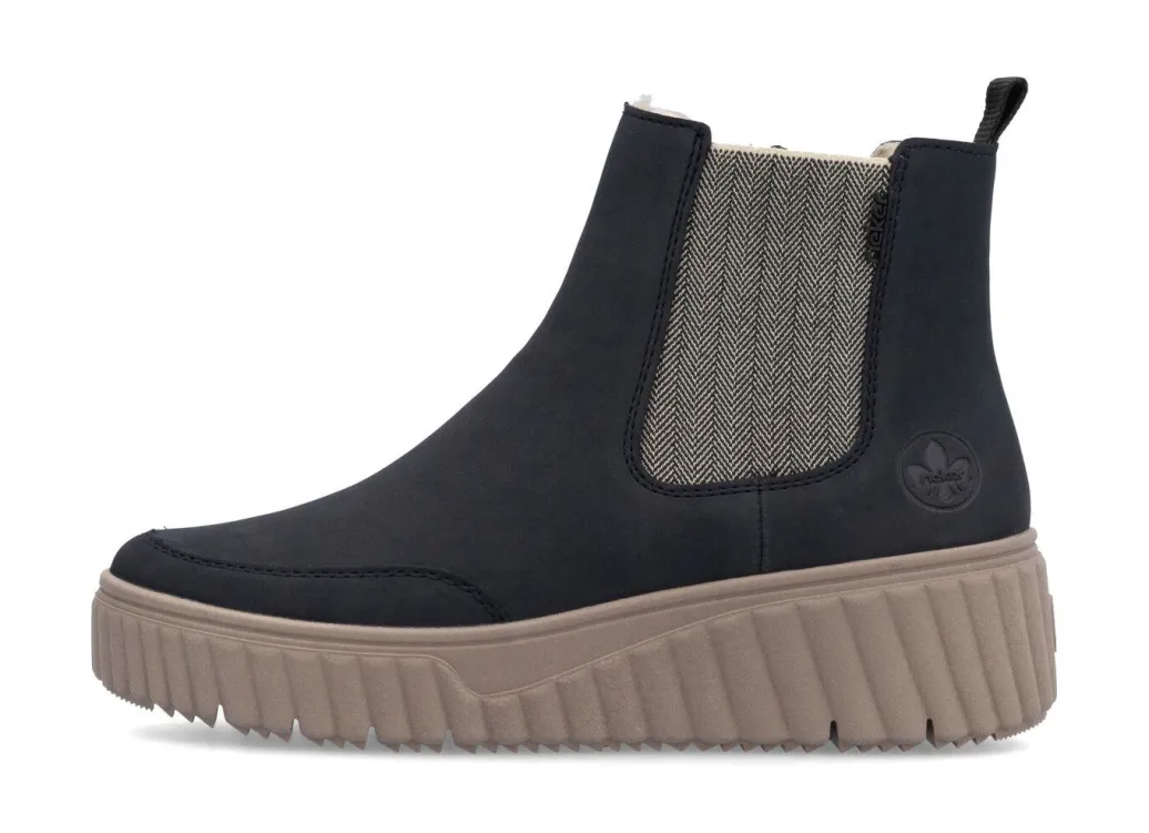 Online Rieker, trendige Damen-Boots, Winterschuhe, mit herausnehmbarem Fußbett Damen Winterschuhe|Stiefel & Stiefeletten