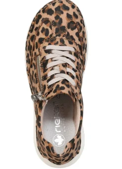 Hot Rieker, trendige Damen-Sneaker, mit Reißverschluss Damen Sneaker & Sportschuhe|Schnürschuhe