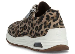 Hot Rieker, trendige Damen-Sneaker, mit Reißverschluss Damen Sneaker & Sportschuhe|Schnürschuhe