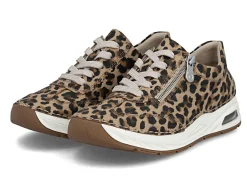 Hot Rieker, trendige Damen-Sneaker, mit Reißverschluss Damen Sneaker & Sportschuhe|Schnürschuhe