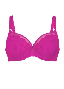 Best Rosa Faia Bügel-BH mit Tüllstickereispitze Damen Bh Mit Spitze|Bh Mit Bügel