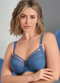 Hot Rosa Faia Bügel-BH mit Tüllstickereispitze Damen Bh Mit Spitze|Bh Mit Bügel