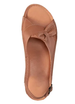 New Sandale aus teilweise perforiertem Nappaleder Damen Sandalen