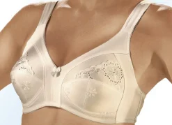 Hot Sassa Zweierpack BH mit Lochstickerei in den Obercups Damen Bh Ohne Bügel
