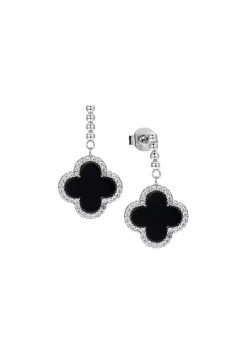 Damen Mona Ohrschmuck<Schicke Kleeblatt-Ohrstecker aus Silber
