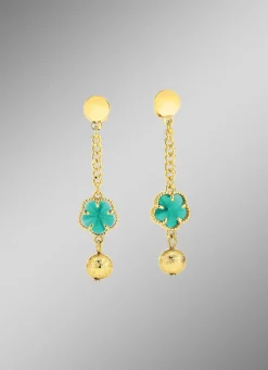 Discount Schmuckset, 3-teilig, im Blumendesign Damen Modeschmuck