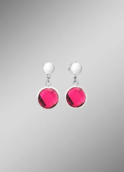 Discount Schmuckset, 3-teilig, mit Kristallsteinen Damen Ohrschmuck|Halsketten