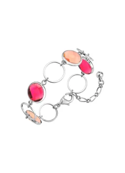 Discount Schmuckset, 3-teilig, mit Kristallsteinen Damen Ohrschmuck|Halsketten