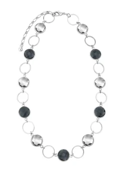 Outlet Schmuckset, 3-teilig, mit Kristallsteinen Damen Ohrschmuck|Halsketten