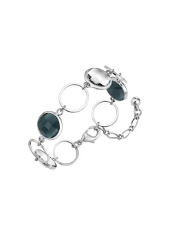 Outlet Schmuckset, 3-teilig, mit Kristallsteinen Damen Ohrschmuck|Halsketten