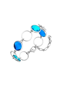 Outlet Schmuckset, 3-teilig, mit Kristallsteinen Damen Ohrschmuck|Halsketten