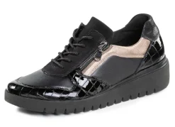 New Schnür-Sneaker aus Nappaleder Damen Sneaker & Sportschuhe|Schnürschuhe