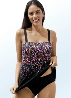 Damen Mona Tankinis<Schwab Tankini mit weit ausgestelltem Oberteil und Softschalen, bis Cup E