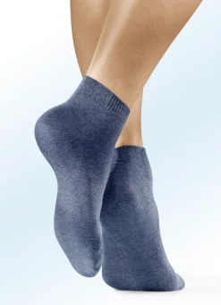 Outlet Sechserpack Socken in verschiedenen Farbstellungen Damen Socken