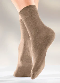 Outlet Sechserpack Socken in verschiedenen Farbstellungen Damen Socken