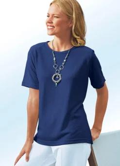 Damen Mona Kurzarm<Shirt in 13 Farben mit kurzen Ärmeln