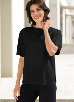 Damen Mona Kurzarm<Shirt in legerer Form