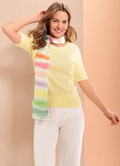Damen Mona Kurzarm<Shirt mit kurzen Ärmeln